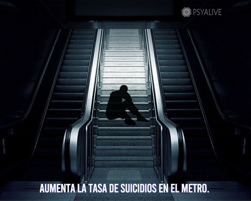 Aumenta la tasa de suicidios en el Metro.